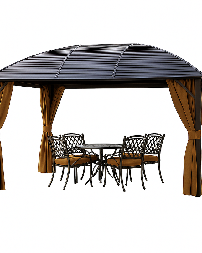 IronHarbor Royale 10x13 Aluminum Hardtop Gazebo