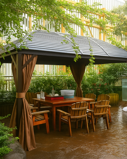 IronHarbor Royale 10x13 Aluminum Hardtop Gazebo