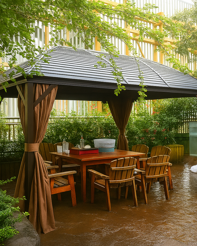 IronHarbor Royale 10x13 Aluminum Hardtop Gazebo