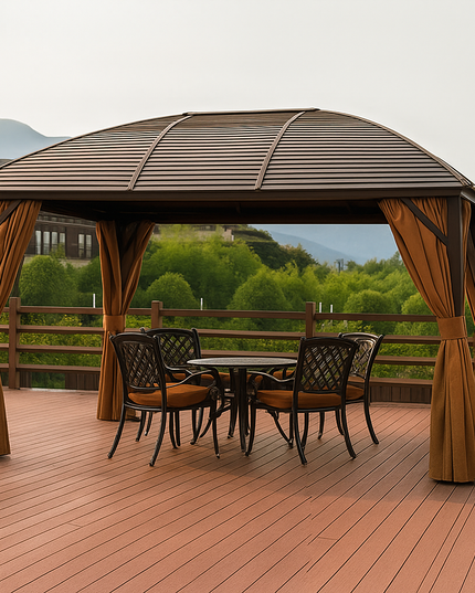 IronHarbor Royale 10x13 Aluminum Hardtop Gazebo