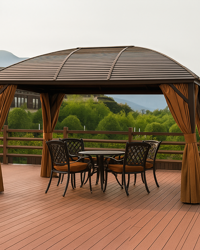 IronHarbor Royale 10x13 Aluminum Hardtop Gazebo