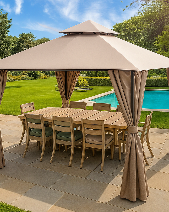 AuroraShade Marquis 12x12 Premium Canopy Gazebo
